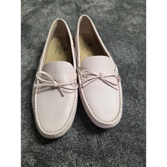 Marc Joseph New York Blush Pink Flats Size 11 With Bow Detail - Picture 1 of 8